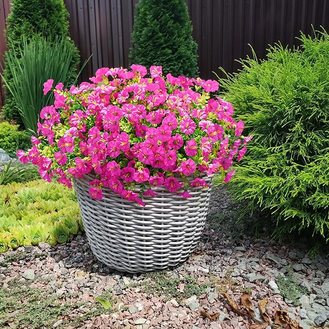 💥Ulepszony materiał najwyższej jakości🌸Powój odporny na promieniowanie UV i nieblaknący (bez doniczki)