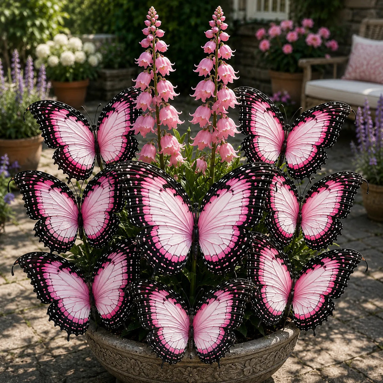 🦋 Pillangókert Hosta hagymái - 🌸A Hosta, Amely Úgy Kinéz, Mint Egy Pillangókkal Tele Kert