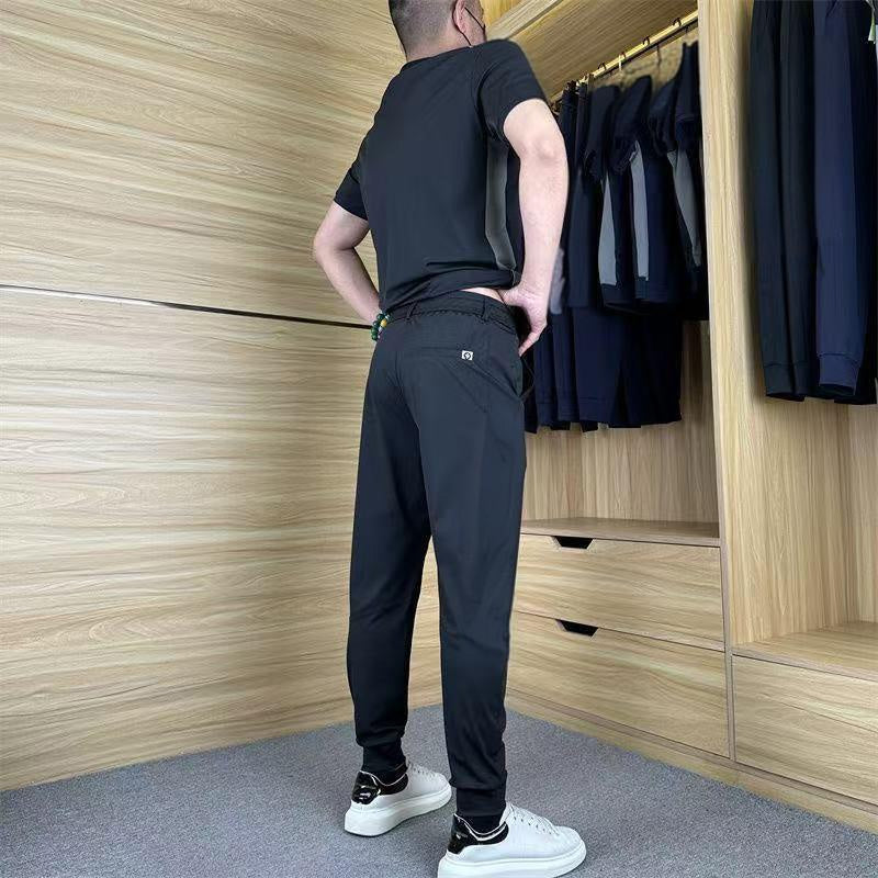 🌴Specjalne oferty letnie ❄️Pánské Spodnie sportowe z krótkim rękawem (zestaw 2-częściowy)