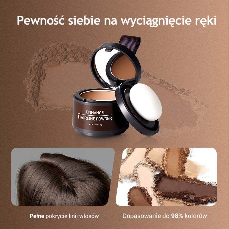 Puder do włosów  (do wszystkich kolorów włosów)