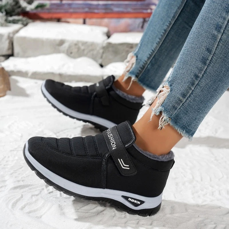 💫 Új termékek 50% OFF korlátozott ideig 🔥 Unisex, gyapjúval bélelt téli hócsizmák