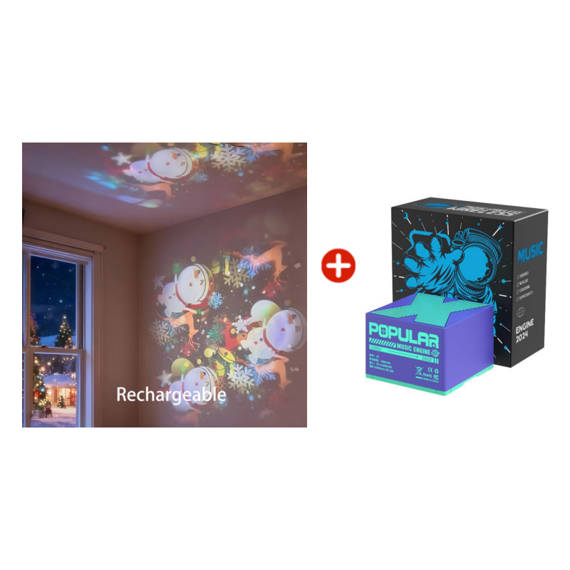 ✨Dinamikusan forgó LED projektor lámpa