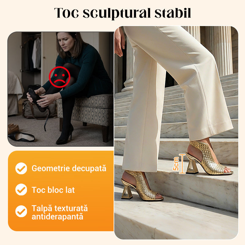 🏖️👠Elegáns, nyitott orrú, magas sarkú női szandálok – Karcsú szárak, kényelmes járás 👡
