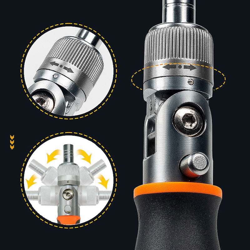 ⚙️Zestaw wkrętaków grzechotkowych wielofunkcyjnych