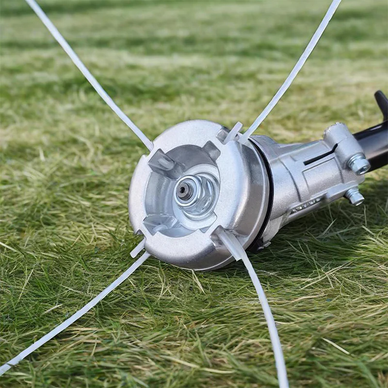 🔩⚡ 50% KEDVEZMÉNY! Ne menj vissza a fészerbe, mert megint elszakadt a damil! Ez a tartós, 4 szálas alumínium szegélynyíró fej könnyedén megbirkózik a vastag fűvel és a gyomokkal - nincs rozsda, nincs repedés, és nem kell aggódnod
