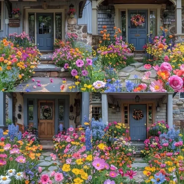 🌸 Egész évben virágzó kert – vess egyszer, és élvezd a színes virágok kavalkádját! 🦋🐝