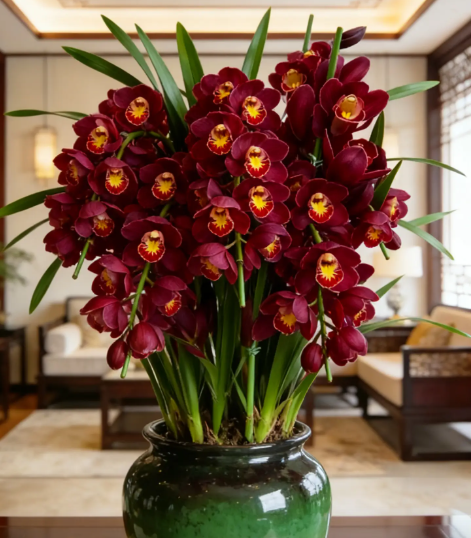 👑 Az orchideák királynője — Tartós Cymbidium hagymák