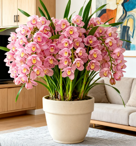 👑 Az orchideák királynője — Tartós Cymbidium hagymák