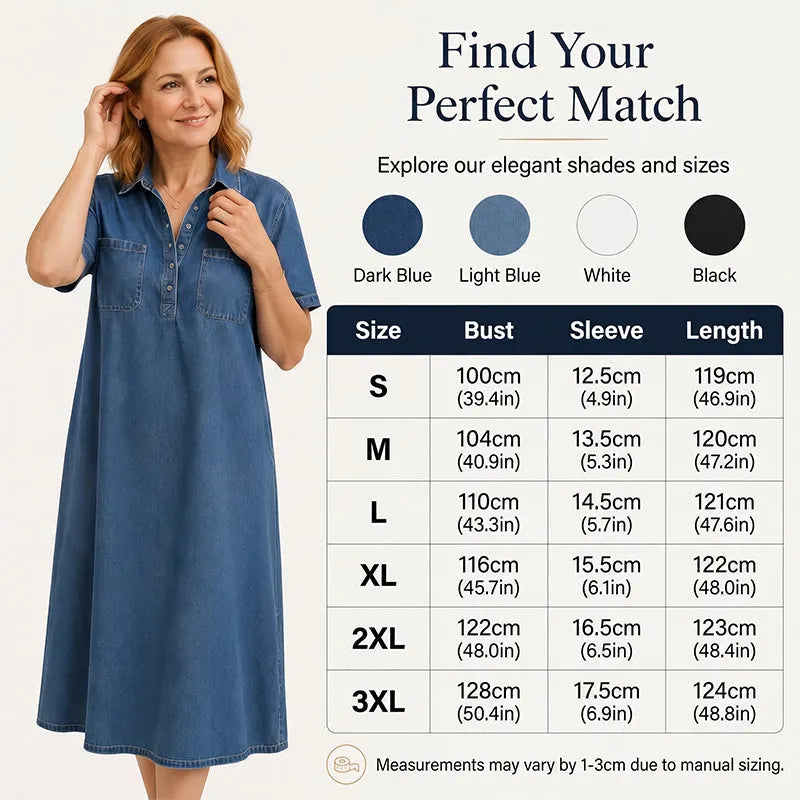 👗 MOST 60% KEDVEZMÉNY! 👖 Lezser zsebes farmer midi ingruha – Puha farmer és laza szabás – Funkcionális zsebek, tökéletes mindennapi viseletre – kényelmes és sokoldalú ✨🌸