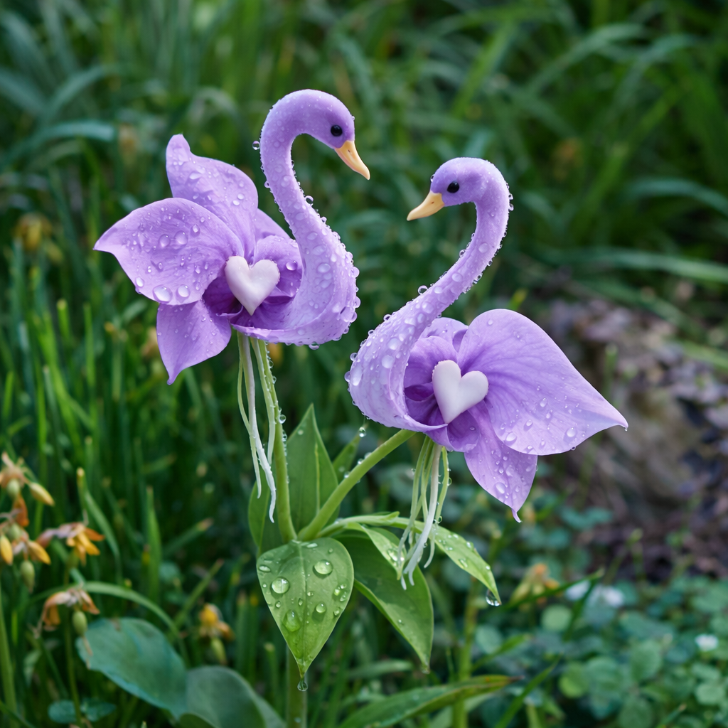 🔥 Tavaszi akció -50 %! ✨ Bűbájos „Purple Swan Blossom” virágok – egyedülálló szépség a kertednek