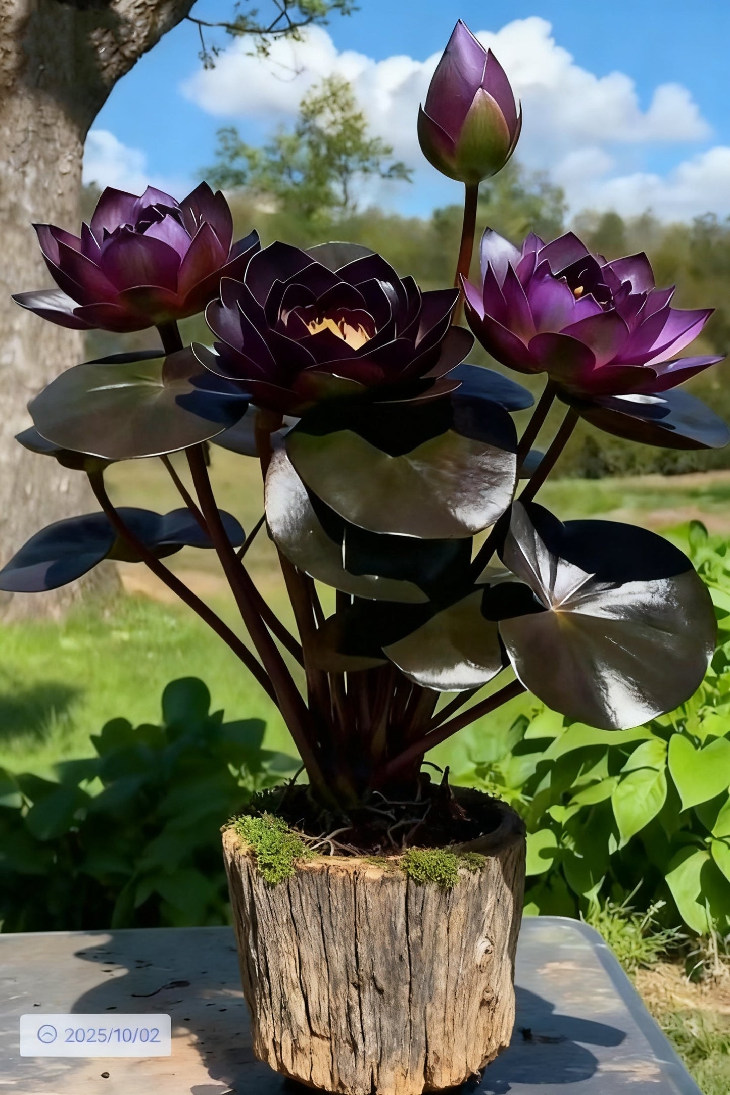 🌌💜 Árnyéklótusz – ritka szépség a kertedben🌸