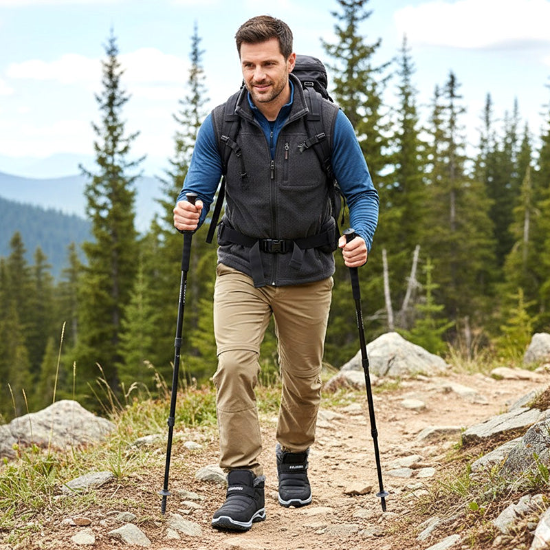 💫 Új termékek 50% OFF korlátozott ideig 🔥 Unisex, gyapjúval bélelt téli hócsizmák