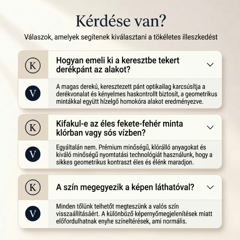 👙🌊Női magas derekú kétrészes bikini szett