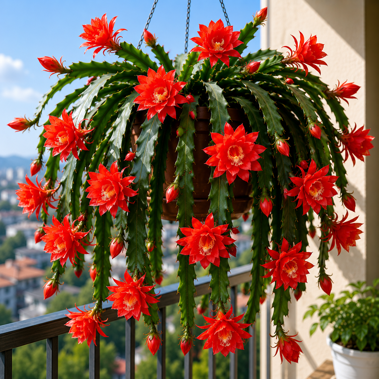 💫 Ritka Epiphyllum orchideakaktusz 🌸 A ritka virág, amelyet mindenki megcsodál