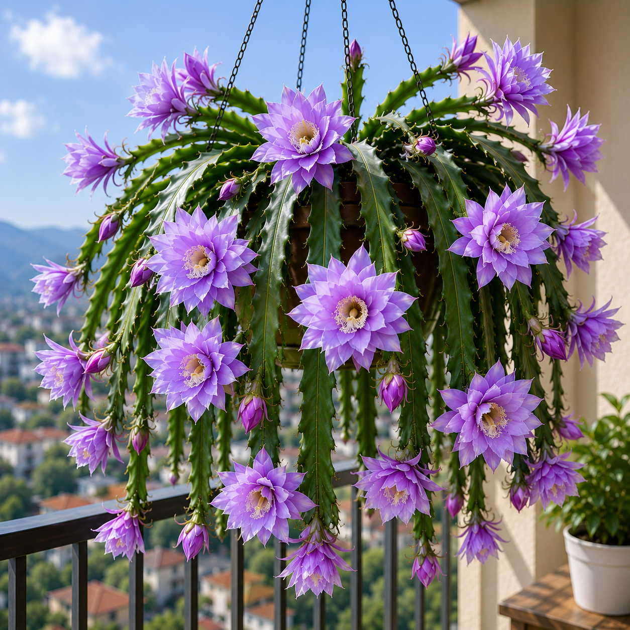 💫 Ritka Epiphyllum orchideakaktusz 🌸 A ritka virág, amelyet mindenki megcsodál