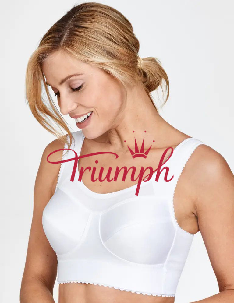 Triumph - 3 sztuki (75A-120F) 💝 Wygodny i miękki biustonosz o pełnym zakryciu