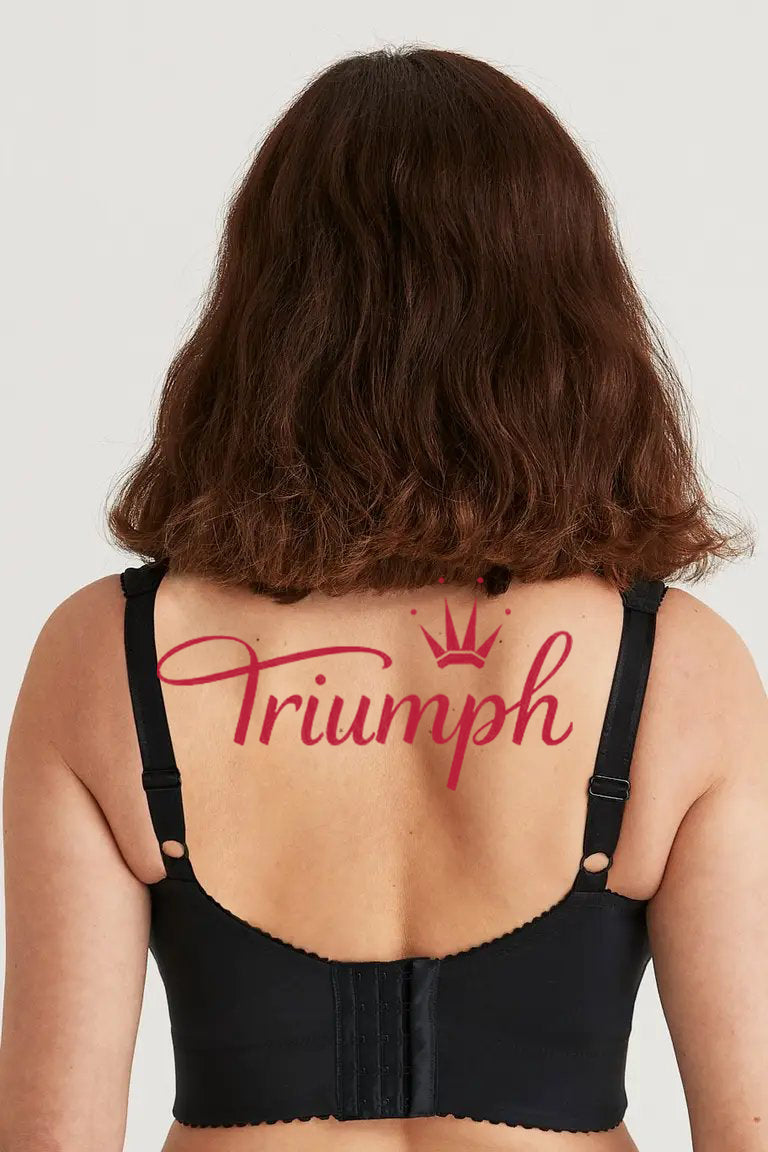 Triumph - 3 sztuki (75A-120F) 💝 Wygodny i miękki biustonosz o pełnym zakryciu