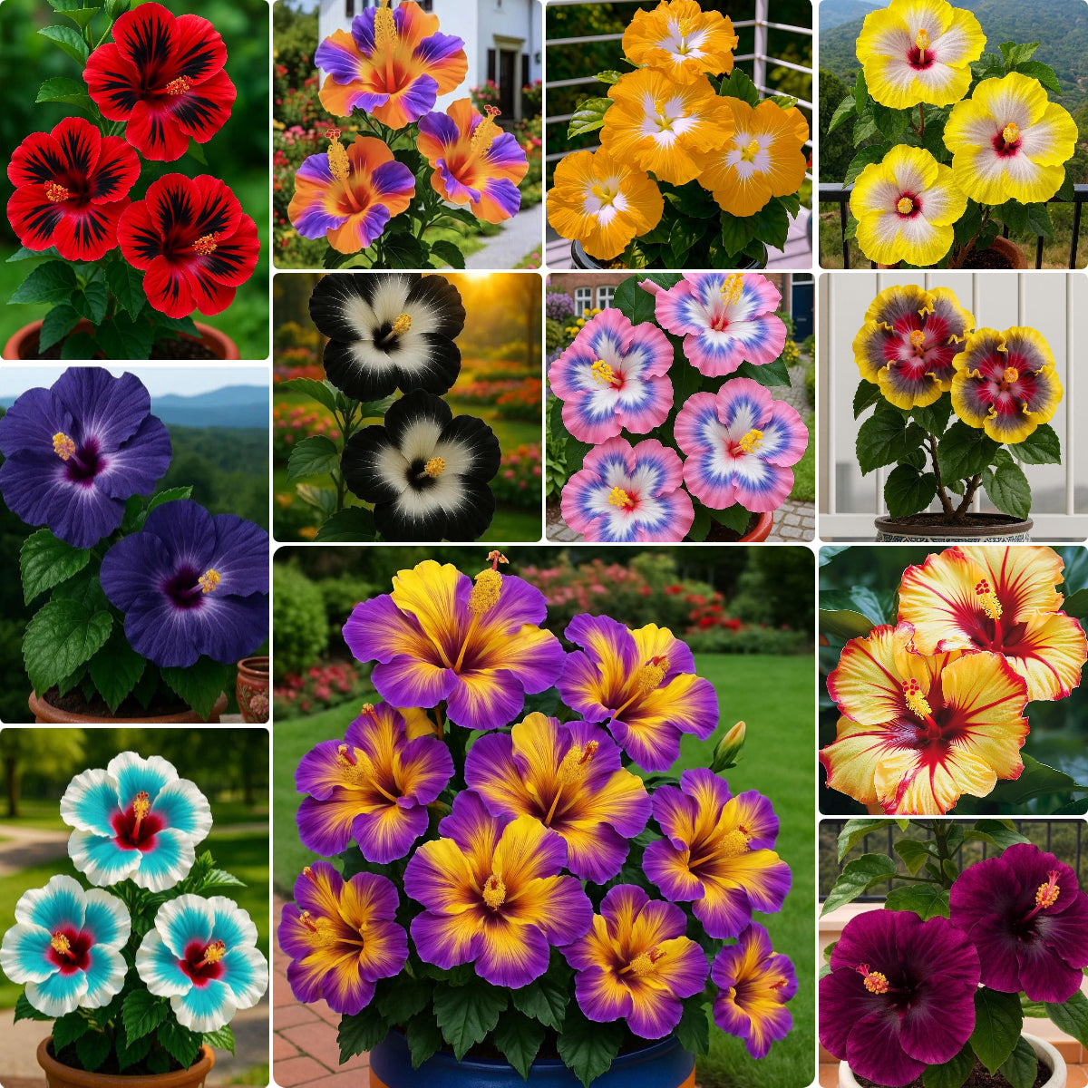 Ritka hibiszkusz hagymák – cserepes, erkély, téli ültetés