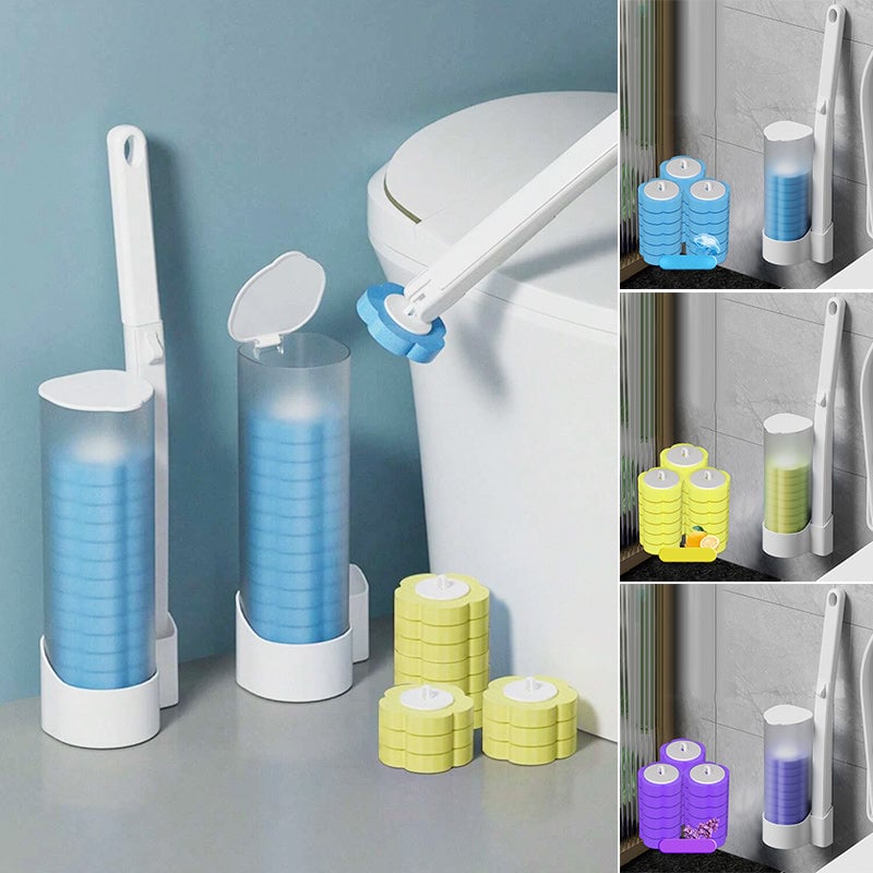🧹 Egyszer használatos WC-tisztító készlet 🚽💦