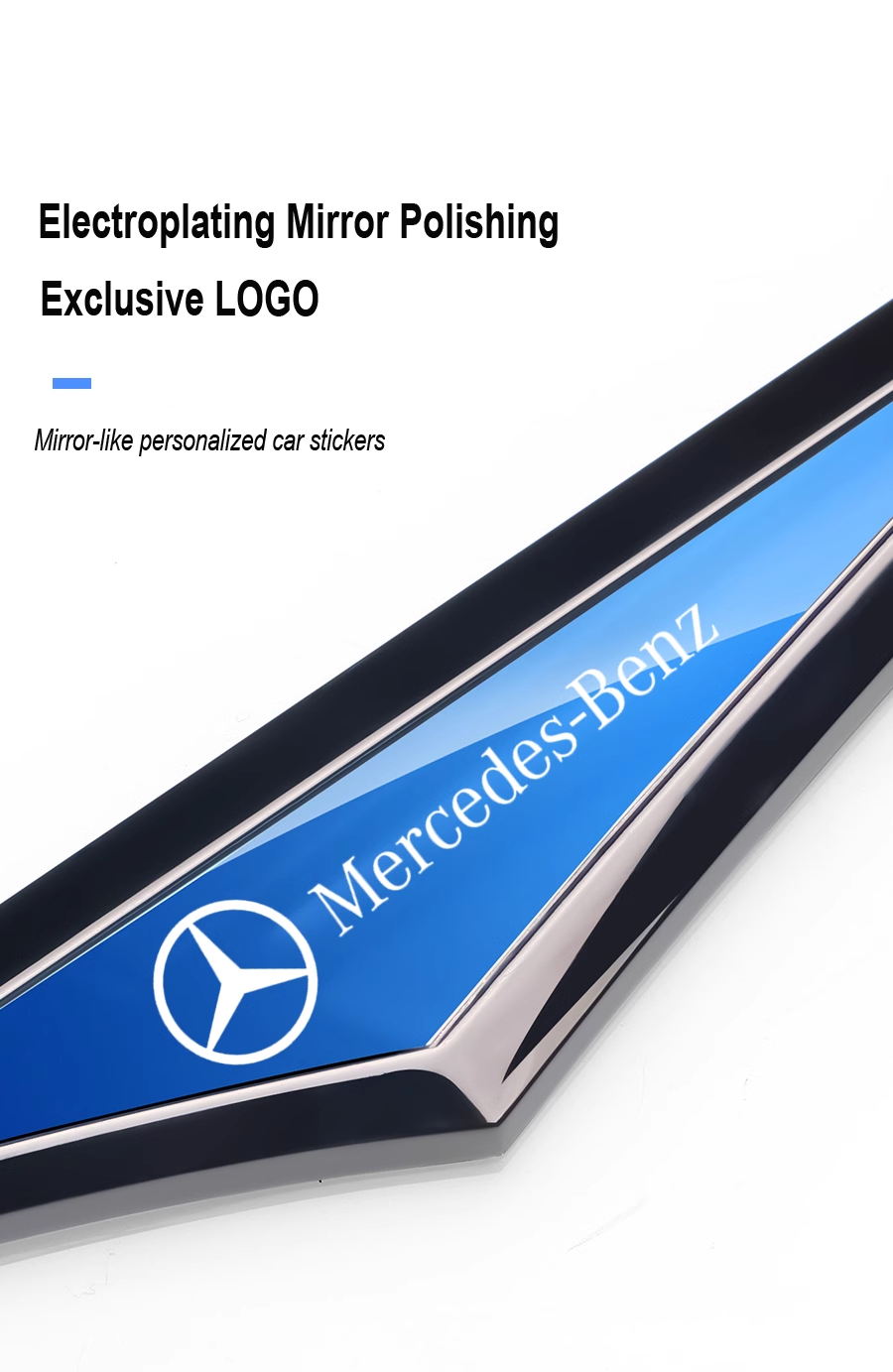 Kreatywne galwanizowane metalowe naklejki samochodowe✨2 szt.✨