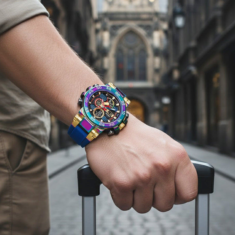 ⌚ Többfunkciós LED-es óra – vízálló digitális kijelző