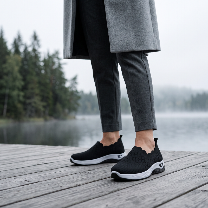 🌬️ Könnyű lélegző női sétálócipő egész napos kényelemhez