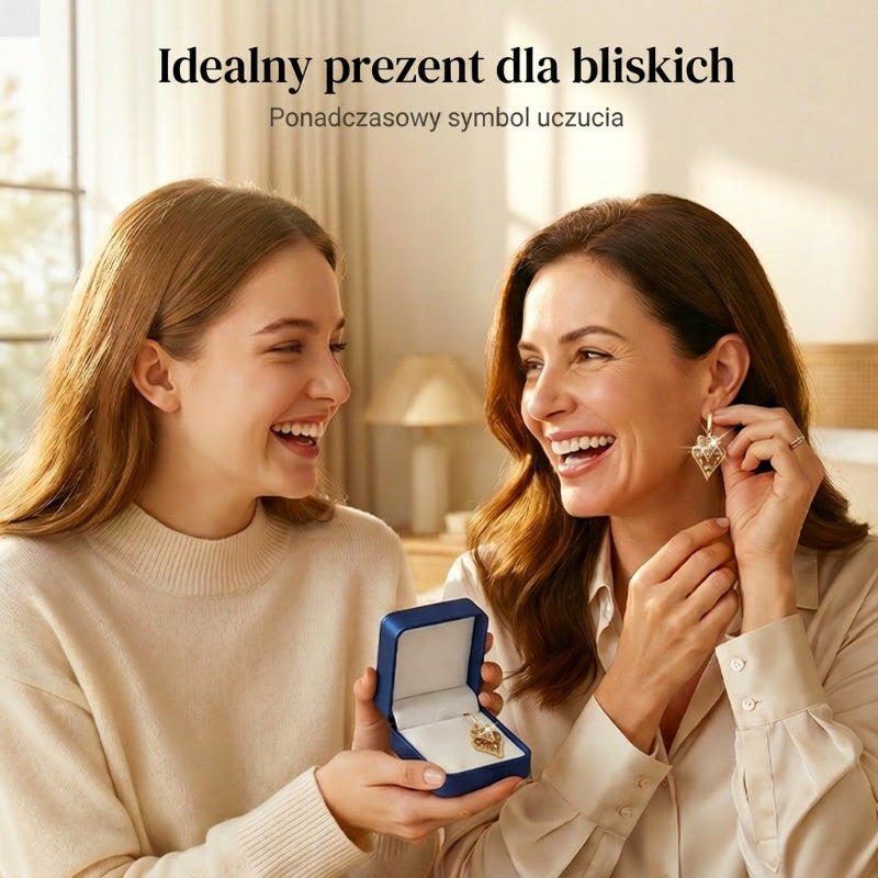✨ Błyszczące kolczyki w serduszka – eleganckie i na każdą okazję