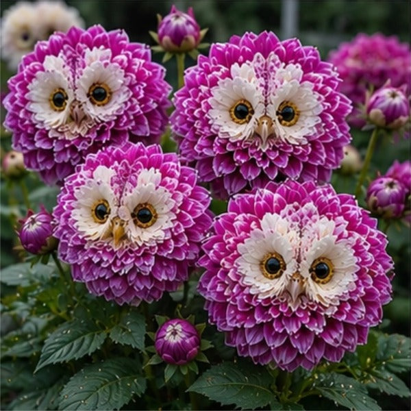 ✨ Varázslatos növények 🦉 Ismerd meg a bagolyszemű dália hagymáit