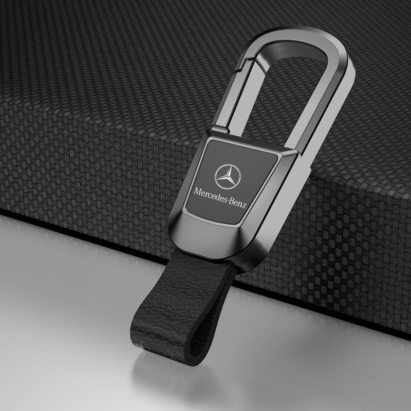 🎉High-end Genuine Leather Car Keychain