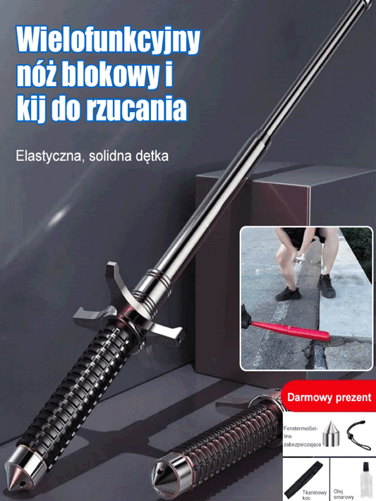 Wielofunkcyjny kij teleskopowy-górski na świeżym powietrzu