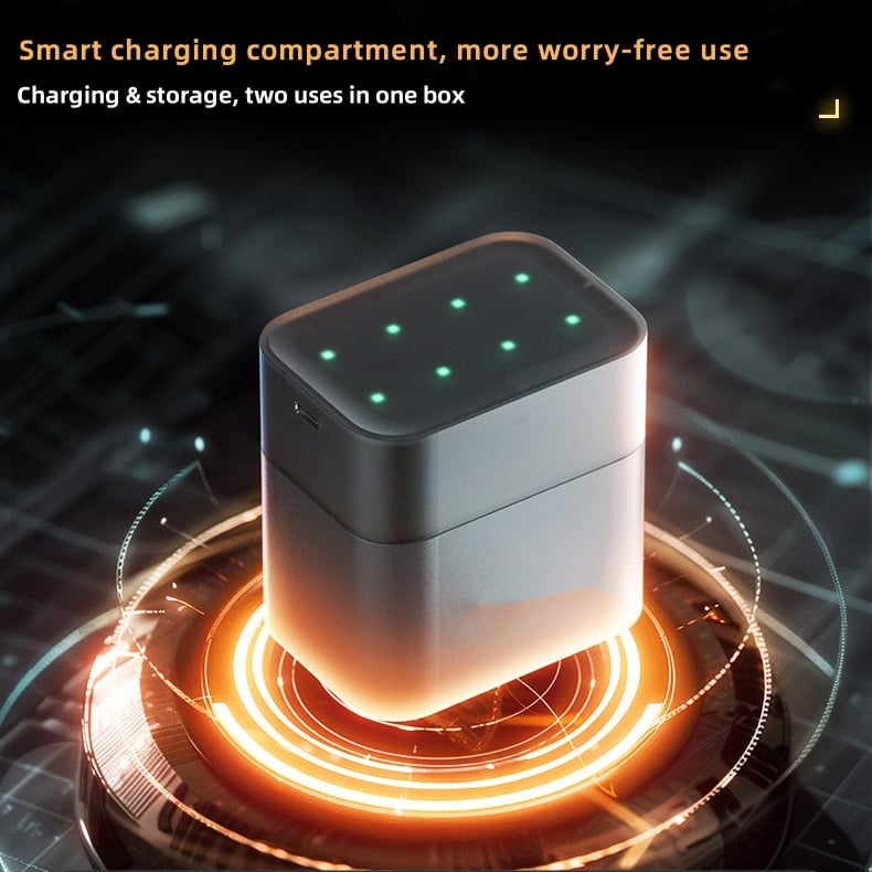 🔋 Intelligens akkumulátortöltő és -tároló doboz 💡Túltöltés elleni védelem