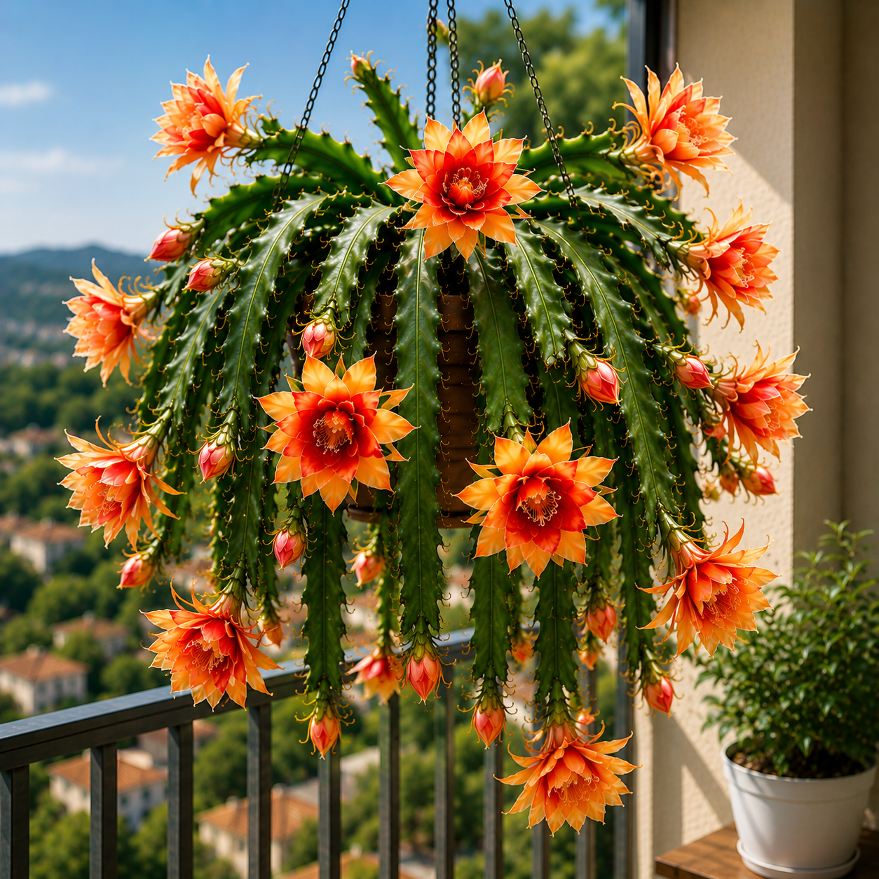 💫 Ritka Epiphyllum orchideakaktusz 🌸 A ritka virág, amelyet mindenki megcsodál