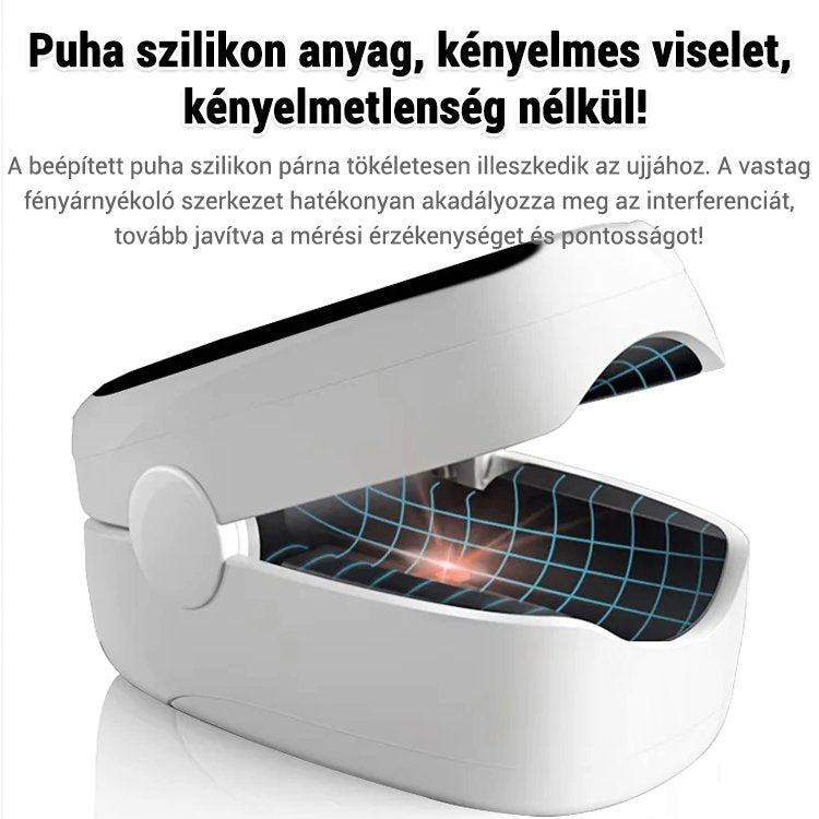Ujjheggyel ellátott otthoni monitor