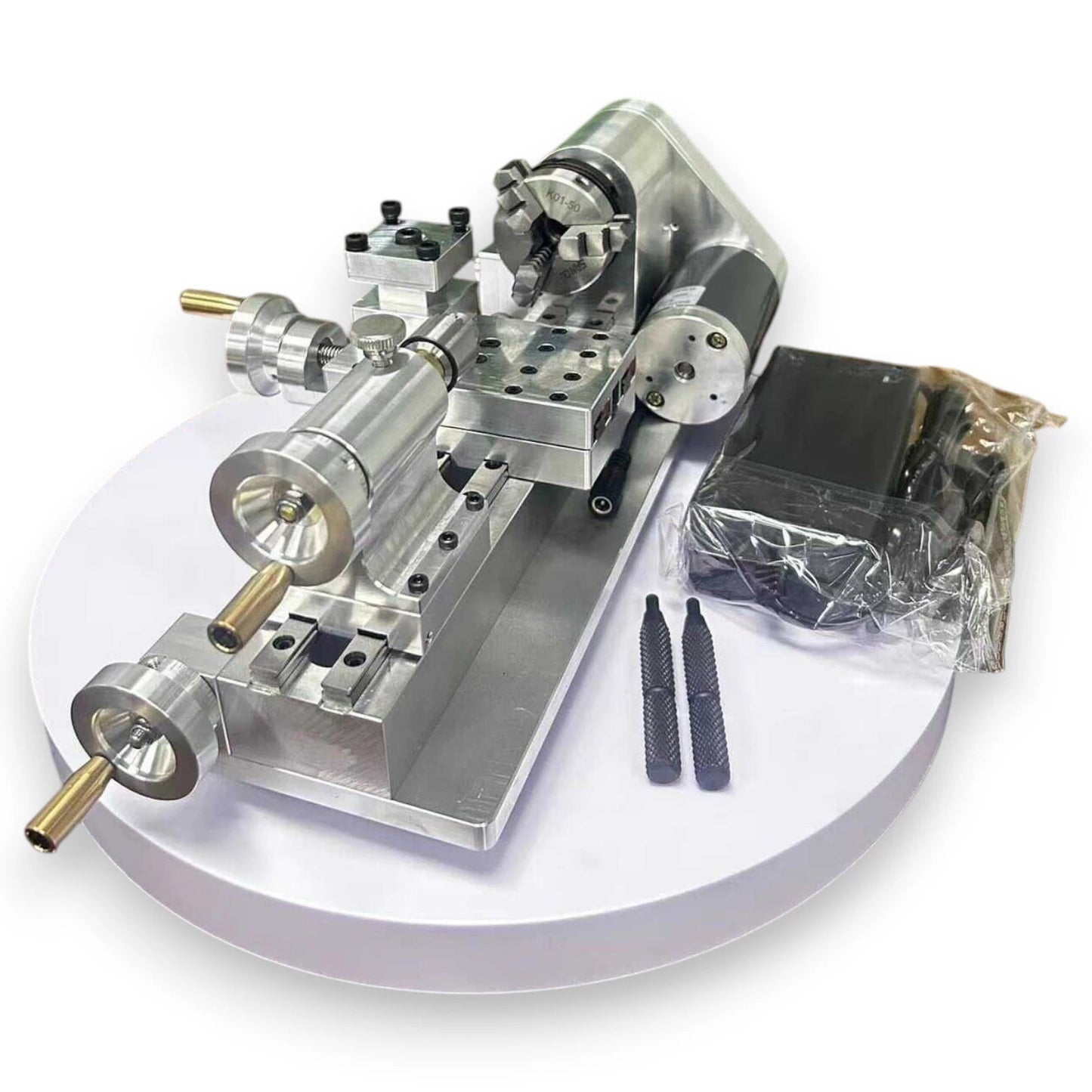 Mini tokarka do metalu 80W