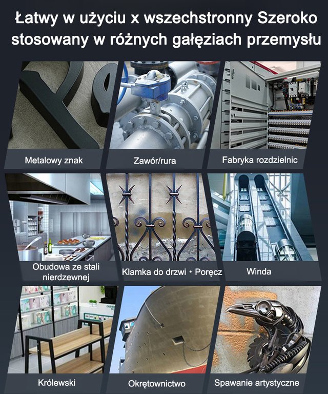 Przemysłowe narzędzia do spawania laserowego z ogrzewaniem wewnętrznym