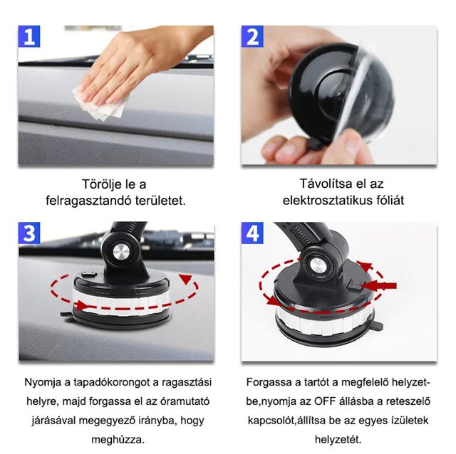 【Frissített legújabb modell】Autós telefontartó