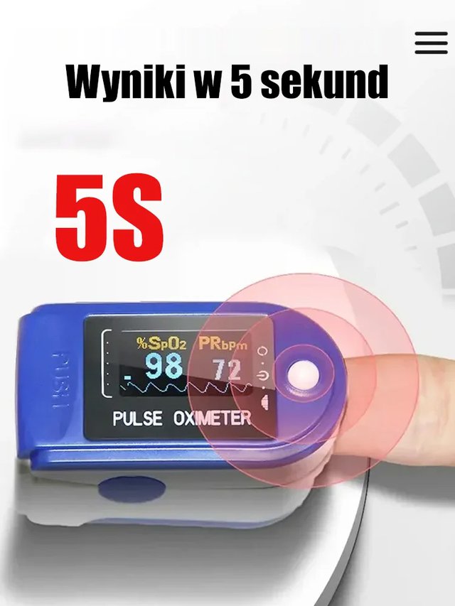 Pulsoksymetr palcowy