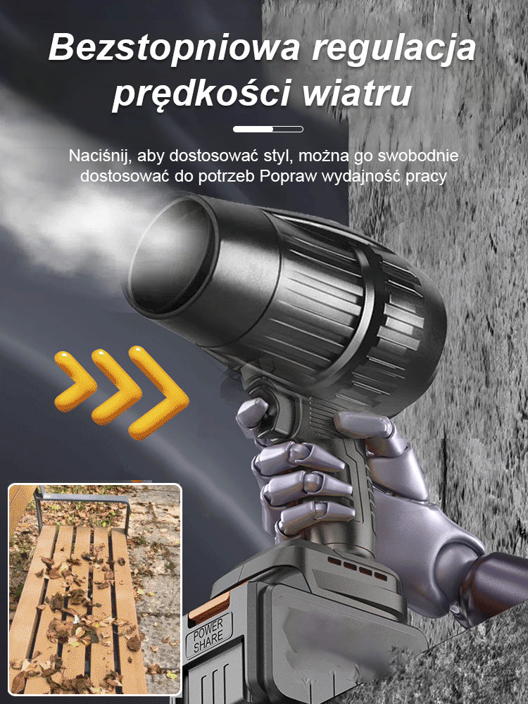 【Przemysłowy】supermocna bezprzewodowa dmuchawa dużej mocy