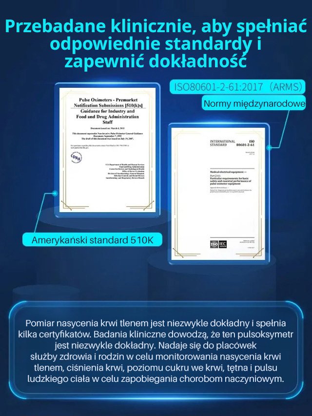 OMRON monitor poziomu glukozy we krwi na palec.