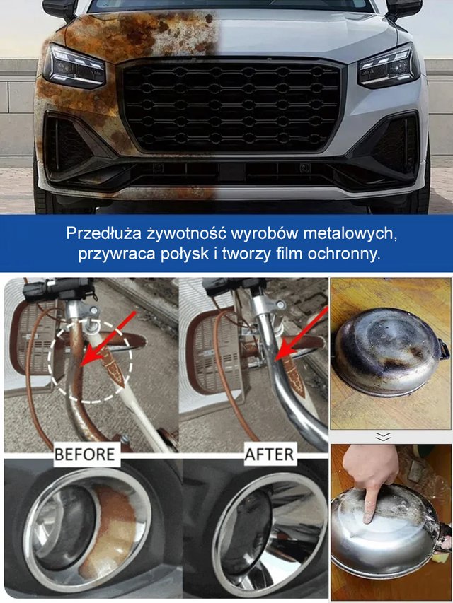 JS-【Szybki odrdzewiacz】 Skuteczny odrdzewiacz do stali