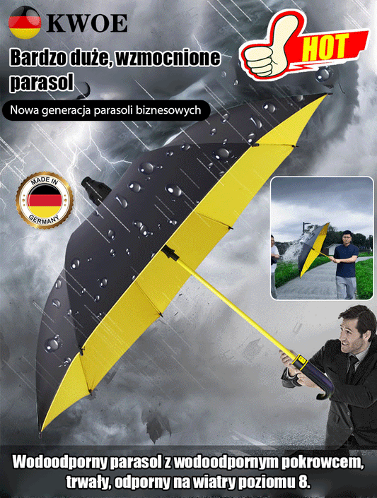 【Rekomendowany przez IMIS】Samozwijający się piętrowy parasol odporny na sztorm