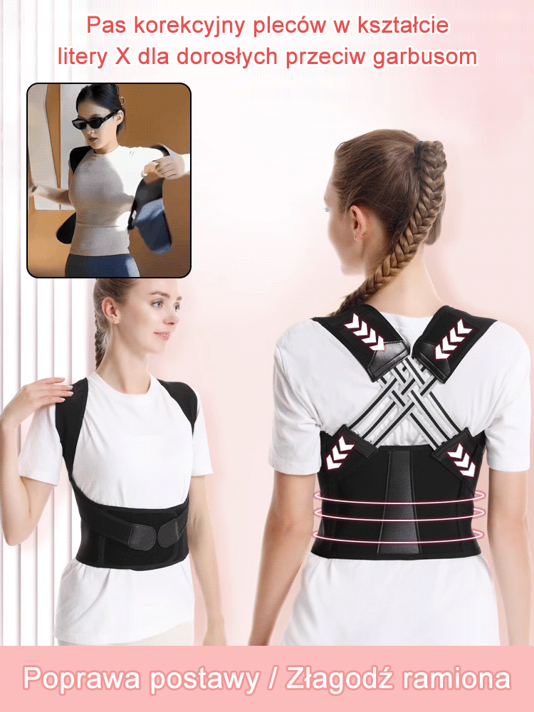 Przyrząd do korekcji postawy i upiększenia pleców
