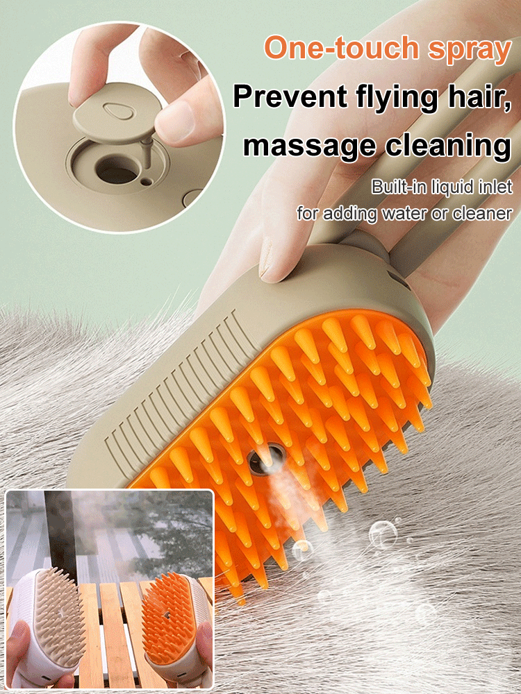 Elektryczna szczotka do kąpieli dla zwierząt domowych, usuwająca roztocza