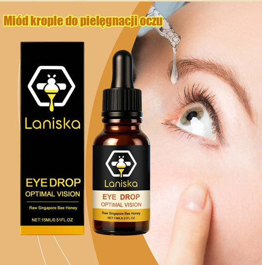 LANISKA krople do oczu z miodem do pielęgnacji oczu