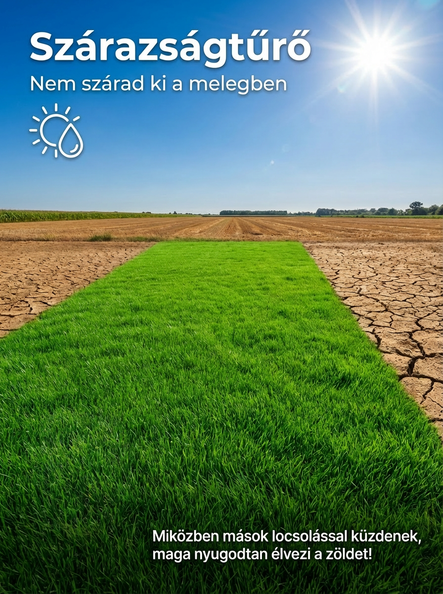 【Csírázási arány 99%】Négyszezonos fagyálló pázsitmag