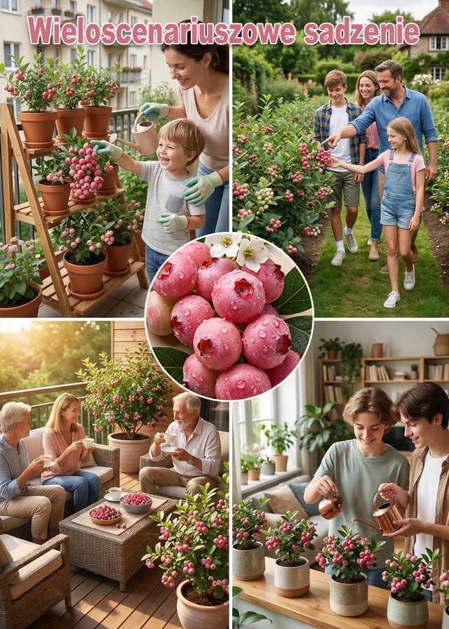 [Piękne i pyszne] Nasiona borówki Pink Lady, która w tym roku zaowocuje