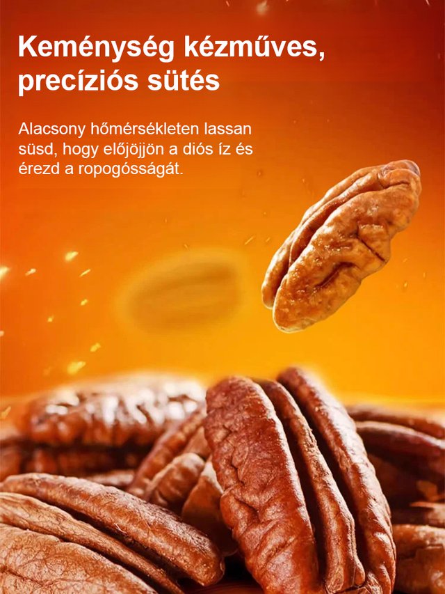 【Hosszú élet gyümölcse】Prémium új áru héj nélküli pekándióbél