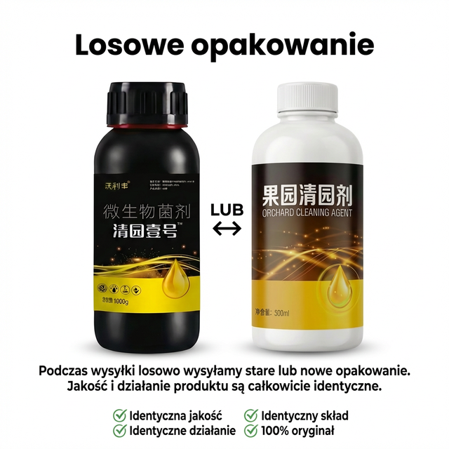 Skuteczna ochrona roślin i drzew owocowych — jedno opakowanie wystarcza na aż 1000 litrów wody