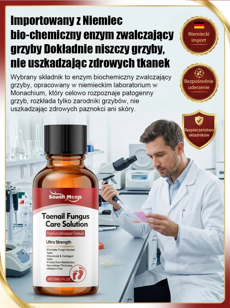 【Bezbolesna wymiana paznokci】Ziołowy łagodny płyn do naprawy paznokci dotkniętych grzybicą