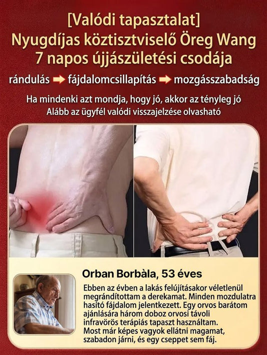 Orvosi távoli infravörös terápiás tapasz